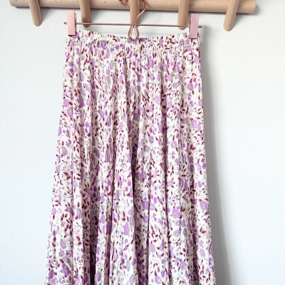 Spell Castaway High Low Multicolor Maxi Skirt - Picture 8 of 12